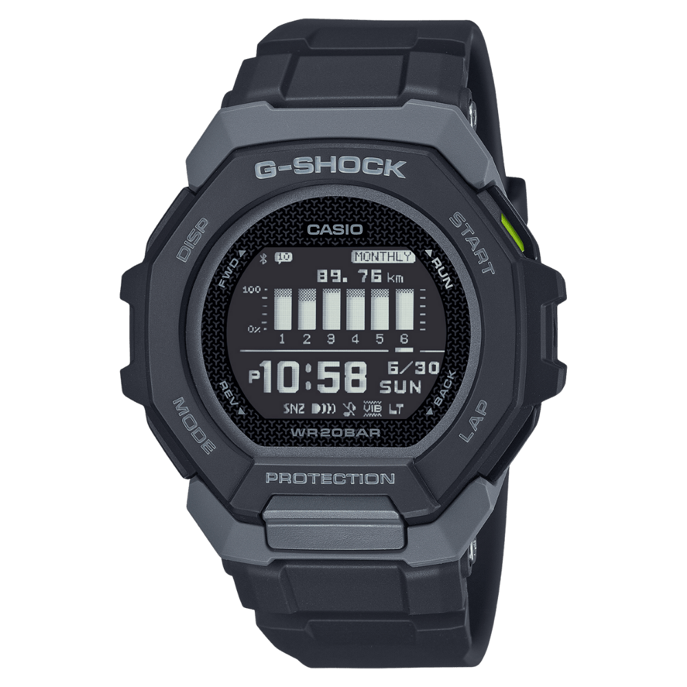 Casio G-Shock GBD-200-1A1DR Digital Men's Watch | SecondBit Watches